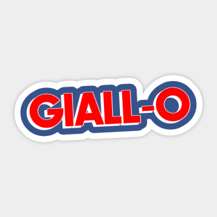 There's always Room For Giallo Sticker